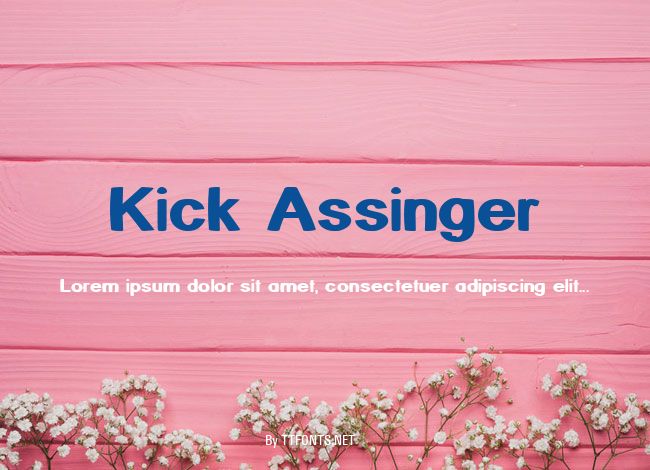 Kick Assinger example